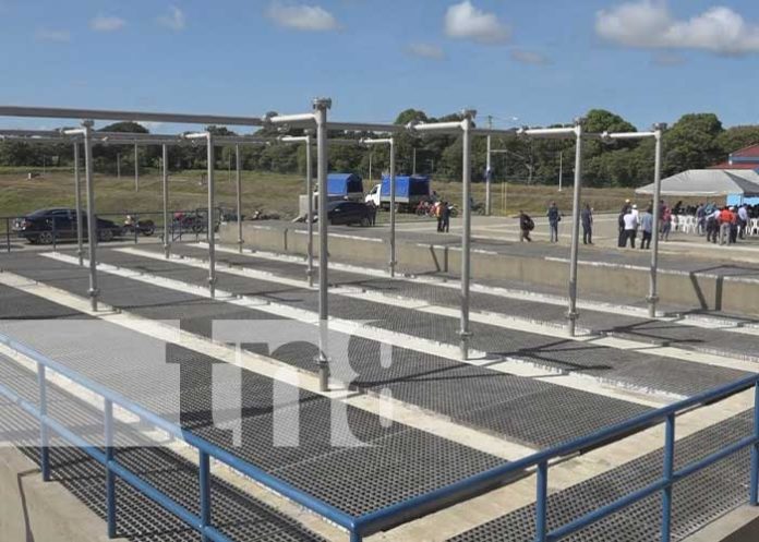 Foto: Planta de aguas residuales en Rivas / TN8