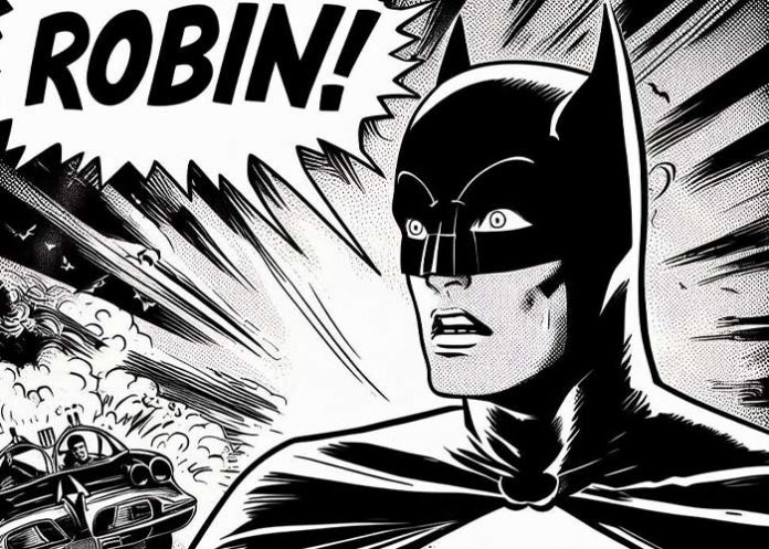 Foto: Cómic de Batman creado por IA