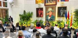 Foto: Condecoración especial del Gobierno de Nicaragua para el Embajador de Bolivia / TN8