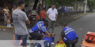 Foto: Accidente cerca de La Cachorra, Managua / TN8