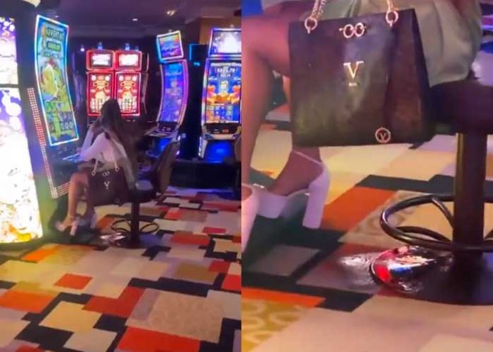 casino Adicta a las apuestas prefirió orinarse que dejar el casino