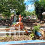 Realizan labores de limpieza en los camposantos de Somoto, Madriz Foto: Limpieza de cementerio en Somoto, Madriz / TN8