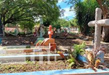 Foto: Limpieza de cementerio en Somoto, Madriz / TN8