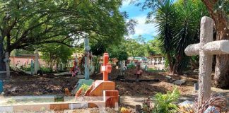 Foto: Limpieza de cementerio en Somoto, Madriz / TN8