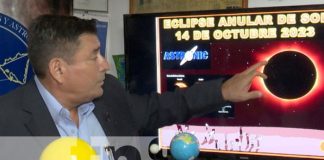 Foto: Datos importantes sobre el eclipse solar anular que se verá desde Nicaragua / TN8