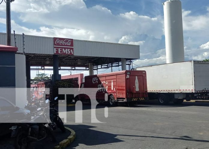 Foto: Fuga de amoníaco en la empresa Coca-Cola Managua / TN8