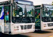 Vicepresidenta de Nicaragua «250 buses chinos están ya en nuestra Nicaragua bendita» Foto: Vicepresidenta de Nicaragua "200 buses chinos están ya en nuestra Nicaragua bendita"/ TN8