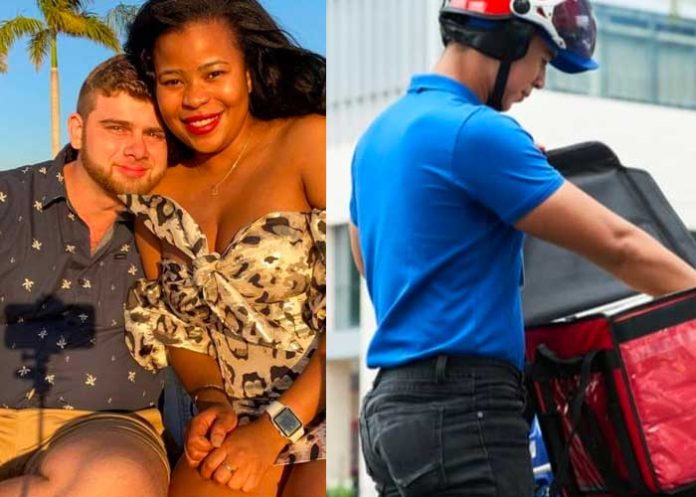 Se enamoró del delivery y terminó casándose con él