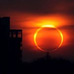 «Son tiempos finales»: Supersticiones y mitos alrededor del eclipse solar Foto: Eclipse anular de Sol