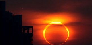 Foto: Eclipse anular de Sol