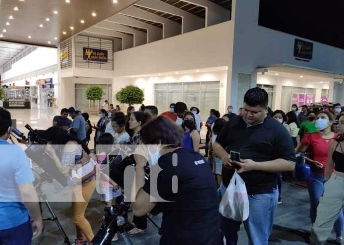 Foto: Aficionados a la astrología se preparan para el eclipse en Masaya / TN8