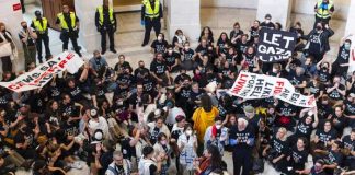 Protesta antisionista deja unos 300 detenidos en EE.UU.
