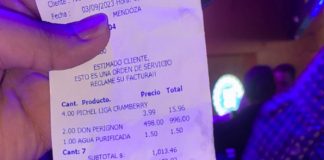 Foto: Factura por casi 50 mil córdobas se hace viral en Nicaragua