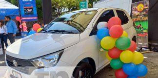 Foto: Sorteo con FENICOOTAXI en Managua / TN8