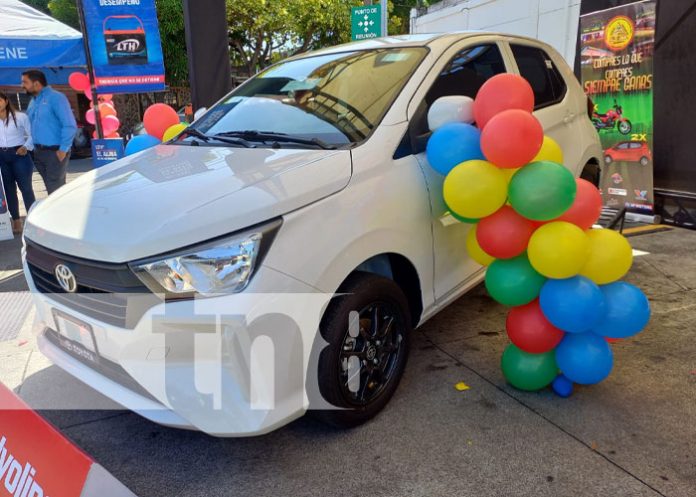 Foto: Sorteo con FENICOOTAXI en Managua / TN8