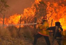 Decenas de evacuados por incendios en Argentina