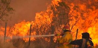 Decenas de evacuados por incendios en Argentina