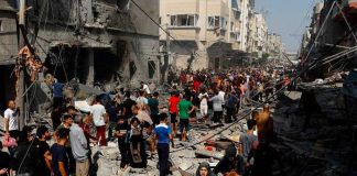 Bombardeos causan 50 muertos en una hora en Gaza