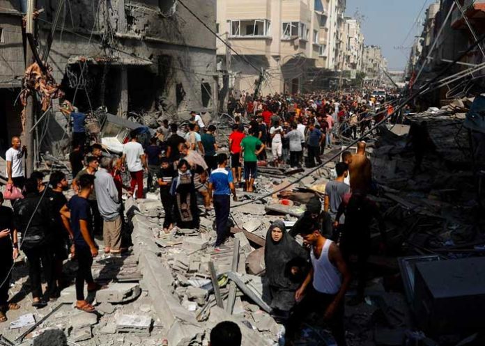 Bombardeos causan 50 muertos en una hora en Gaza