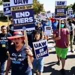 Huelga en EEUU: Sector automotriz pide mejoras salariales Foto: Huelga del sector automotriz en EEUU