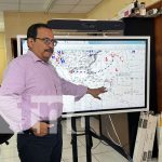 Par de disturbios pueden traer lluvias esta semana a Nicaragua Foto: Pronóstico del clima en Nicaragua de parte de INETER / TN8