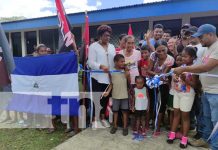 Estudiantes de Kuakuil recibirán educación en condiciones dignas Foto: Nuevo colegio remodelado en Kuakuil, Puerto Cabezas / TN8