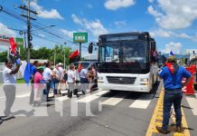 Nuevos buses chinos hacen su recorrido por la ciudad de León Foto: Nuevas unidades de buses chinos pasan por León / TN8