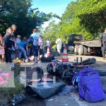 Foto: Trágico accidente de tránsito en Chinandega / TN8
