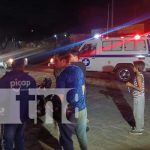 Irresponsabilidad de taxista deja al acompañante de un motociclista lesionado en Managua ¿Falta de pericia del motociclista o irresponsabilidad del taxista?