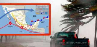 Alerta en México por llegada de dos ciclones