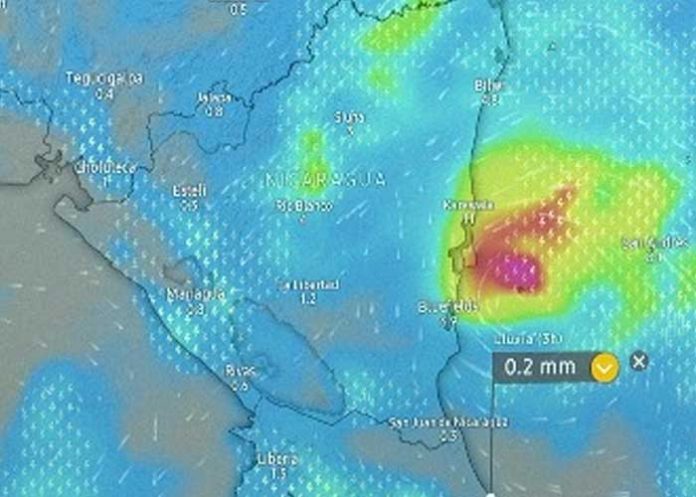 Foto: Conferencia de prensa del INETER Nicaragua / TN8