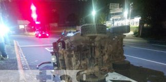 Foto: Accidente de tránsito en Carretera a Masaya / TN8