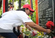 Vivos en Revolución: Conmemoran a héroes y mártires del 17 de octubre en Masaya Foto: Conmemoración por los héroes y mártires del 17 de octubre en Masaya / TN8