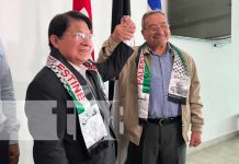 Nicaragua recibe con los brazos abiertos al dirigente de Palestina, Ranzi Rabah Foto: Nicaragua recibe con los brazos abiertos a un dirigente de Palestina / TN8