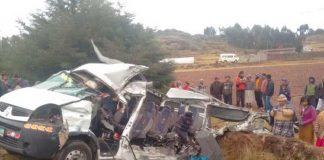 Reportan cinco fallecidos en accidente vial en Perú