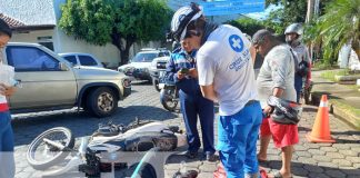 Foto: Fuerte accidente en Managua / TN8