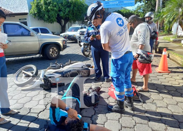 Foto: Fuerte accidente en Managua / TN8