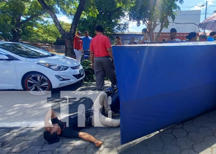 pis-man-3 Foto: Accidente con caponera en sector de la Pista El Recreo, en Managua / TN8