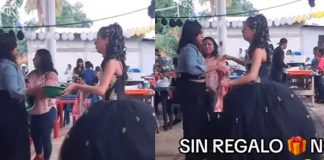Quinceañera condiciona a invitados: “Sin regalo no hay comida”