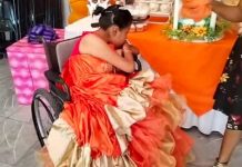Imperdonable: Quinceañera con discapacidad fue plantada «Ningún invitado llegó» Quinceañera con discapacidad es plantada