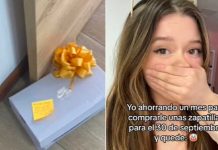 «Cara de barro» Su novia le regaló unos Nike y se enojó porque quería un carro Joven le regala unos tenis Nike a su novio