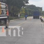 Foto: Planes de ejecución vial en Matiguás / TN8