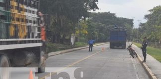 Foto: Planes de ejecución vial en Matiguás / TN8