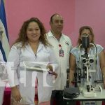 Alta tecnología: Entregan equipos para salud visual en SILAIS de Nicaragua Foto: Equipos de alta tecnología para la salud visual en Nicaragua / TN8