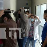 Sismo activó alarma y plan de seguridad en el Complejo Judicial Foto: Protocolo de seguridad a la hora de un sismo en el Complejo Judicial de Managua / TN8