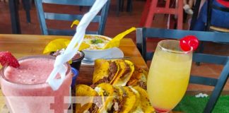 Managua con excelente lugar para comer tacos