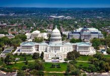 ¡Fuerte la tamalada en EEUU! Roban carro a congresista frente a su casa Foto: Vista panorámica de Washington, EEUU