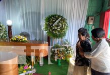 Velan por dos días a familia chinandegana que falleció tras incendio en España Foto: Velan por dos días a familia chinandegana que falleció tras incendio en España / TN8
