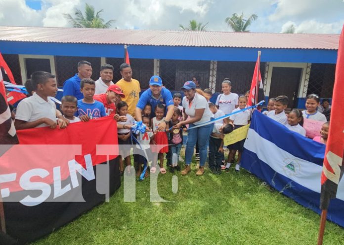 Hermosa escuelita para niños y niñas indígenas de Iltara en Puerto Cabezas