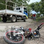 Accidente de tránsito en San Judas deja a dos jóvenes heridos en Nueva Segovia Accidente de tránsito en San Judas deja a dos jóvenes heridos en Nueva Segovia
